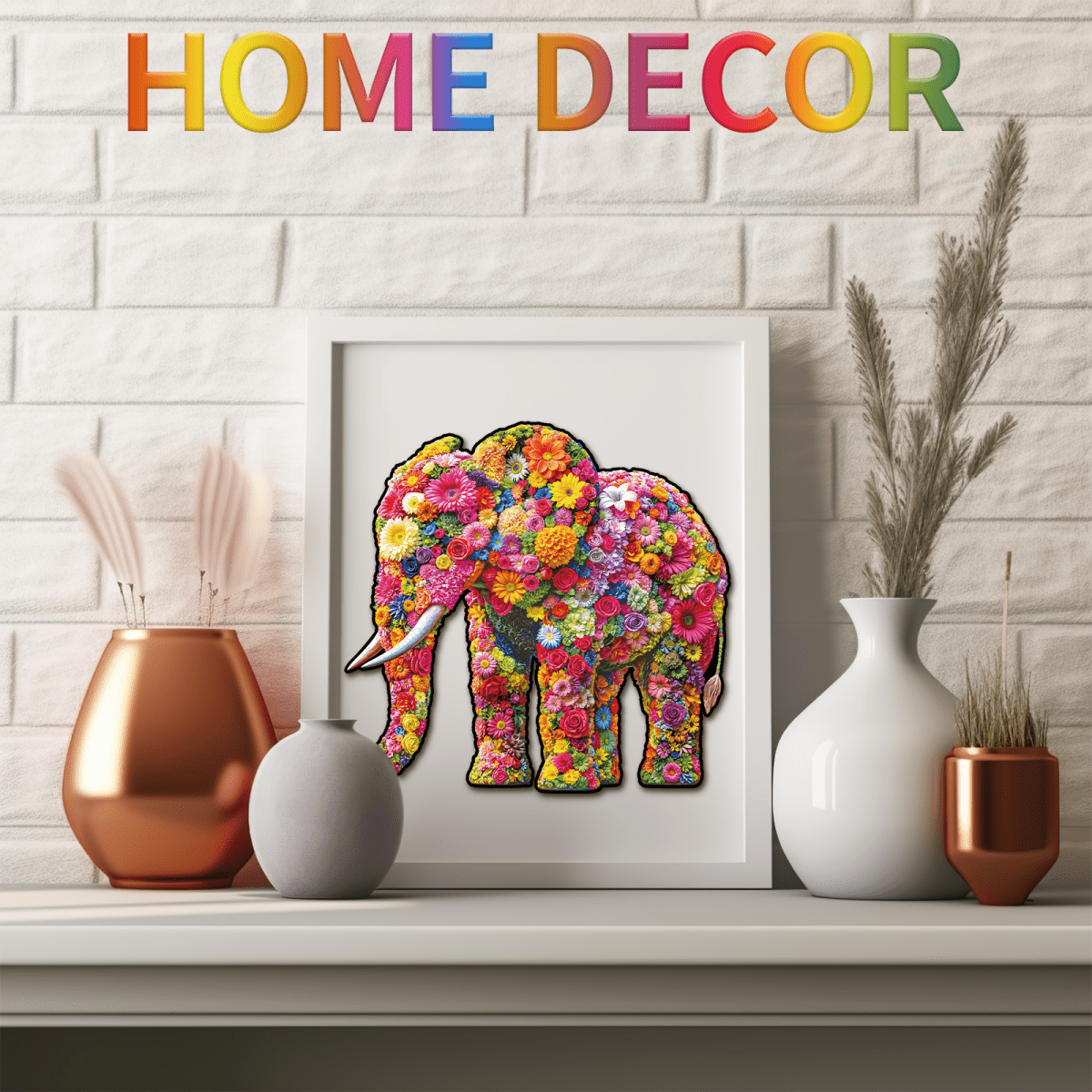 kaayee-flower-elephant-holzpuzzle-small-blumentier-elefant image 6