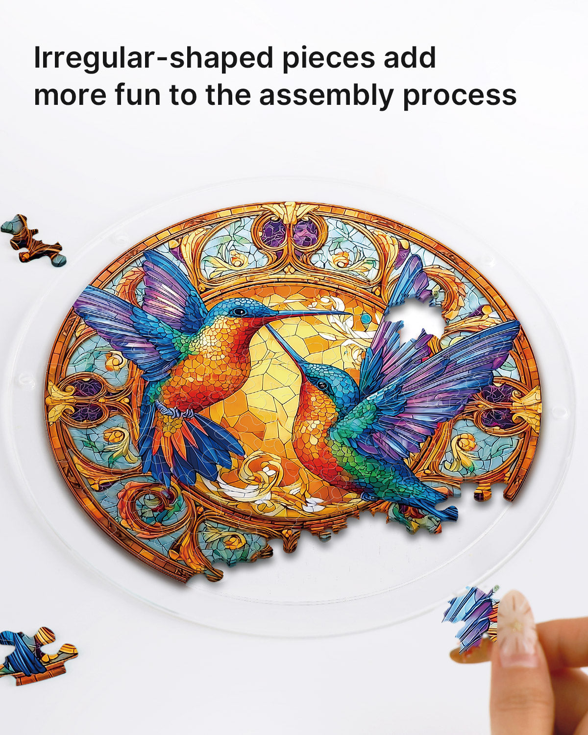 kaayee-suncatcher-puzzle-twin-wings-acryl-fensterbild image 2