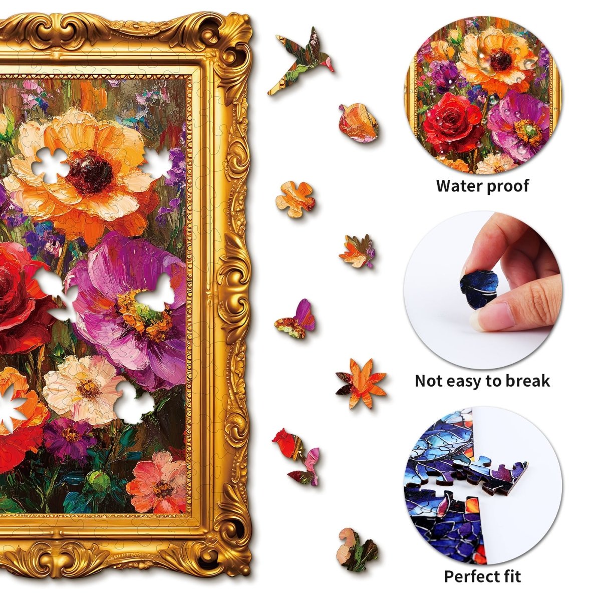 kaayee-wooden-puzzle-holzpuzzle-decorative-blooms-medium image 2
