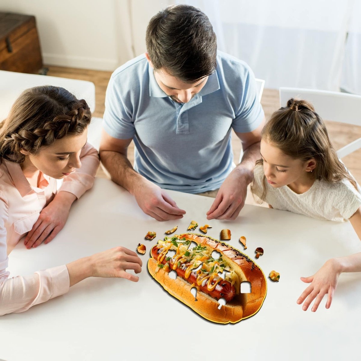 kaayee-wooden-hotdog-holzpuzzle-small-pocket-escape-food image 6