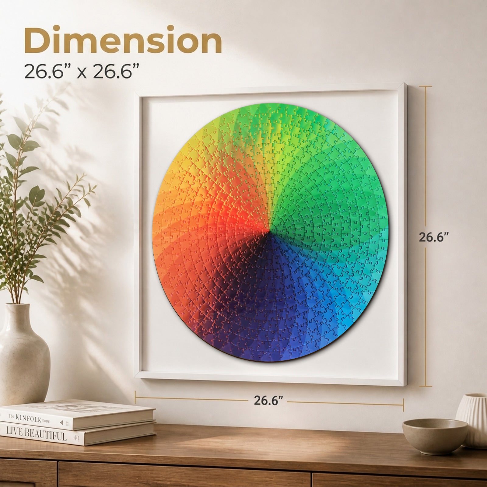 kaayee-prismatic-glow-puzzle-1000-teile-eco-white-board image 3