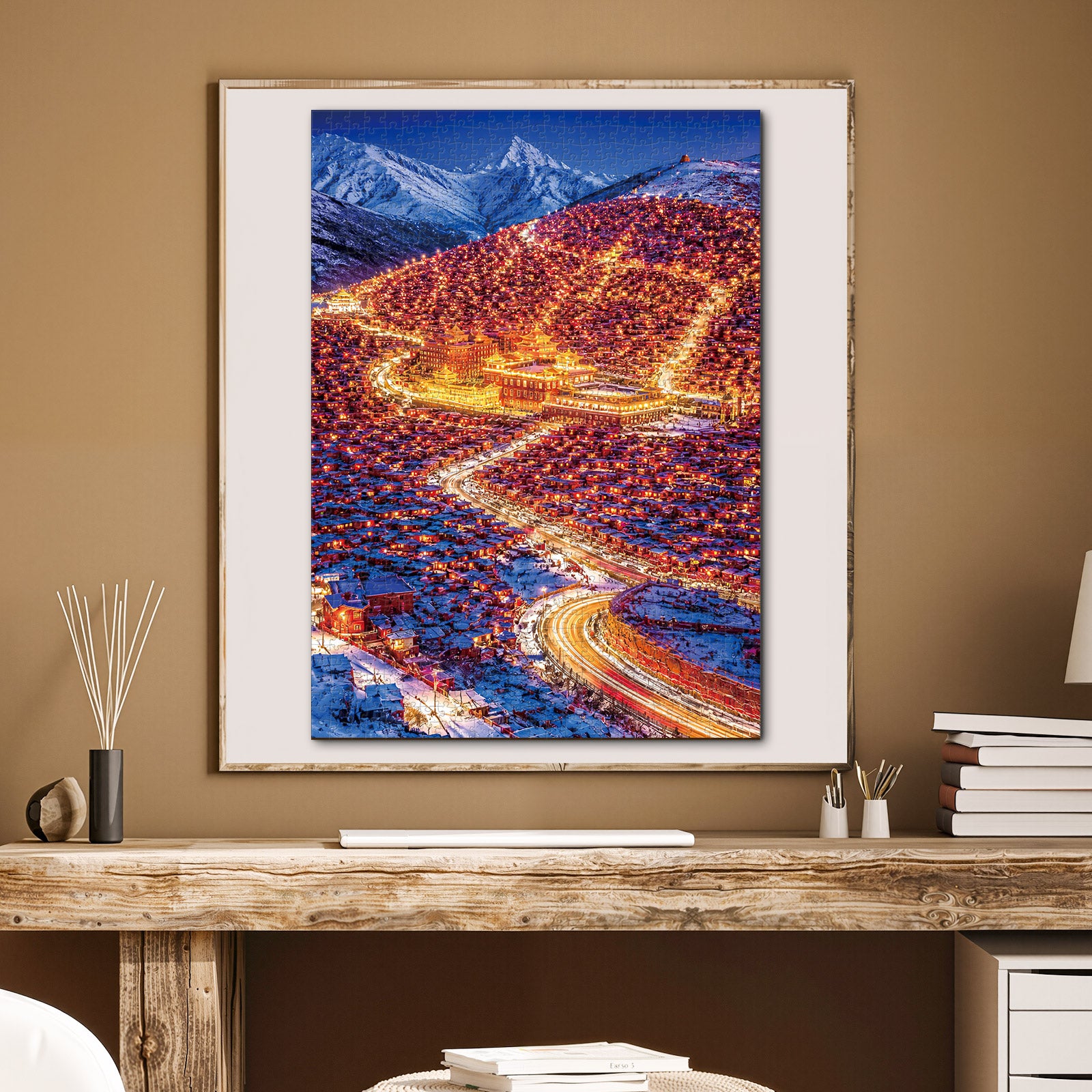 kaayee-golden-path-puzzle-1000-teile-eco-white-board-winter image 5