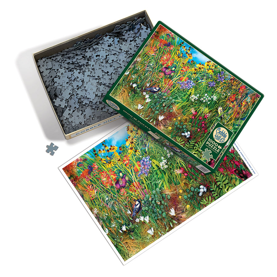 cobble-hill-1000-piece-prairie-grass-puzzle-1000-teile-blumen image 3