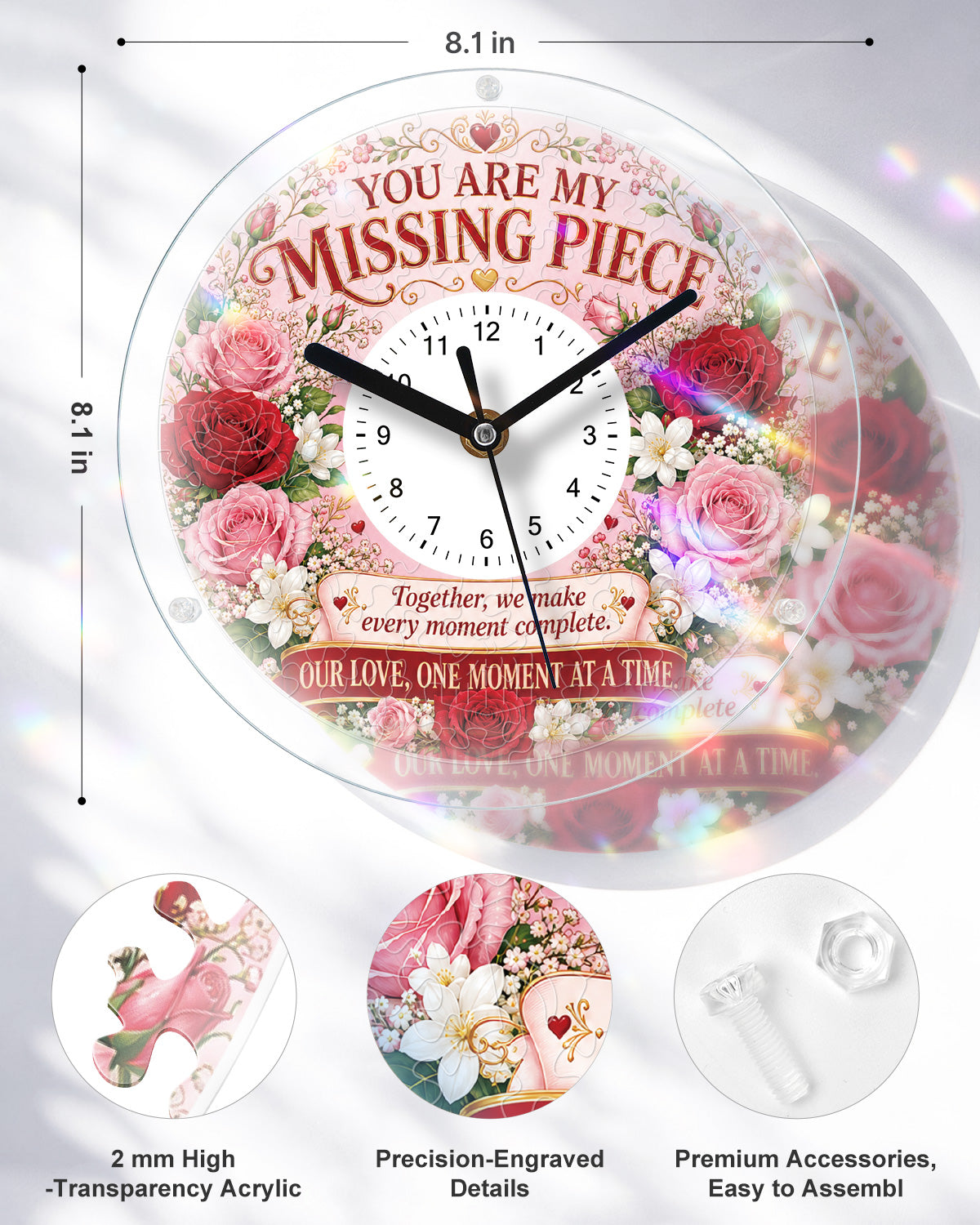 kaayee-for-lovers-puzzle-uhr-acryl-regular image 3