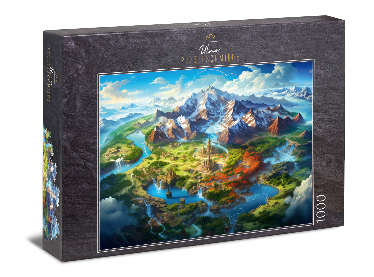 ulmer-puzzleschmiede-puzzle-1000-teile-kingdom-fantasy-panorama image 1