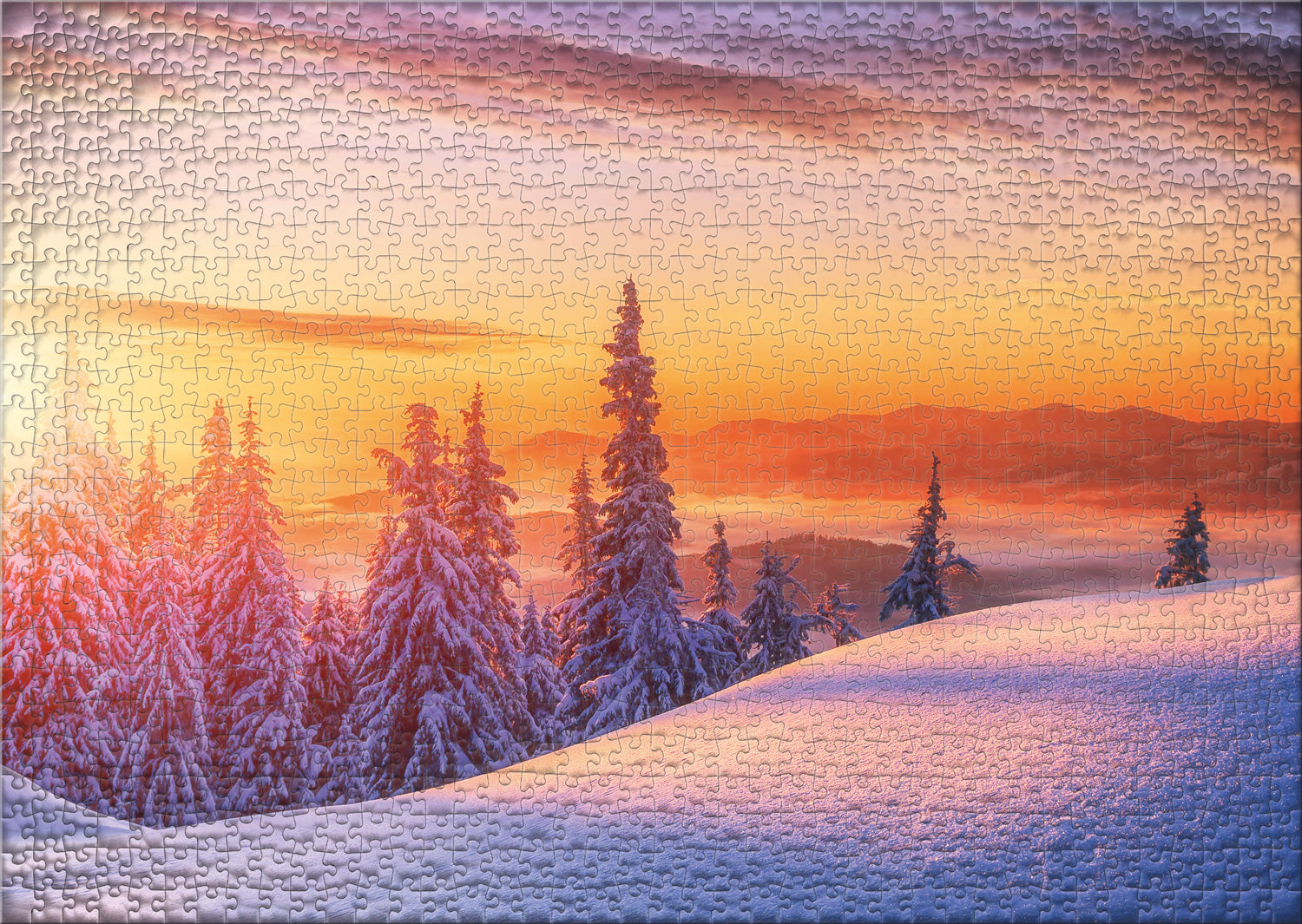 ulmer-puzzleschmiede-puzzle-1000-teile-die-ferne-erwacht-winter image 2