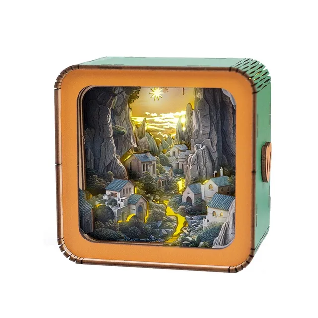 kaayee-valley-village-nachtlicht-3d-holz-puzzle-licht image 1