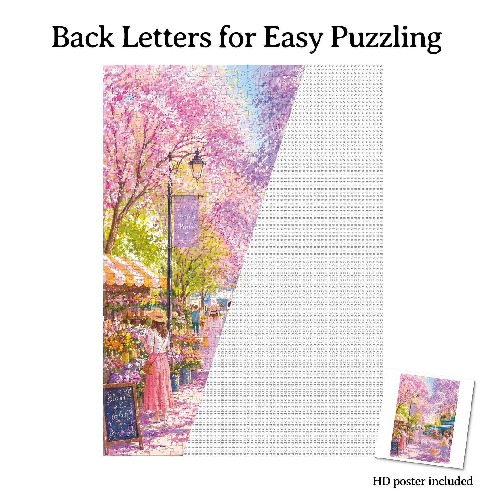 kaayee-cardboard-puzzle-whispers-of-sakura-street-1000-teile image 8