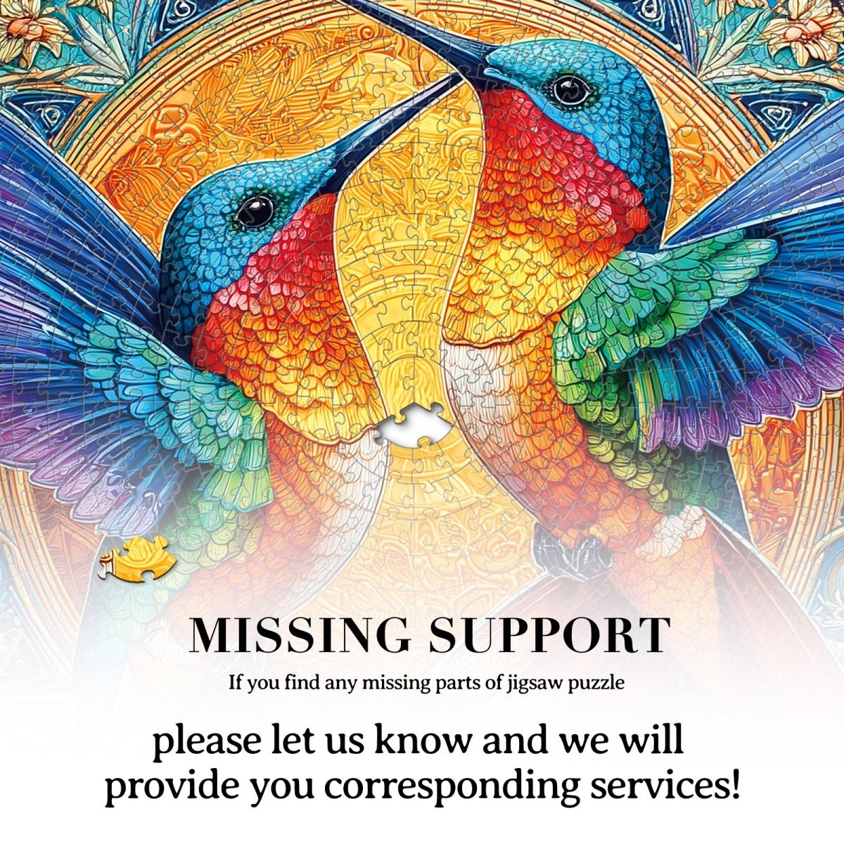 kaayee-cardboard-hummingbirds-radiance-puzzle-1000-teile-kolibri image 7