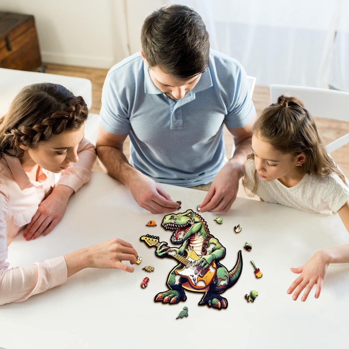 kaayee-wooden-puzzle-rock-t-rex-holzpuzzle-medium image 6