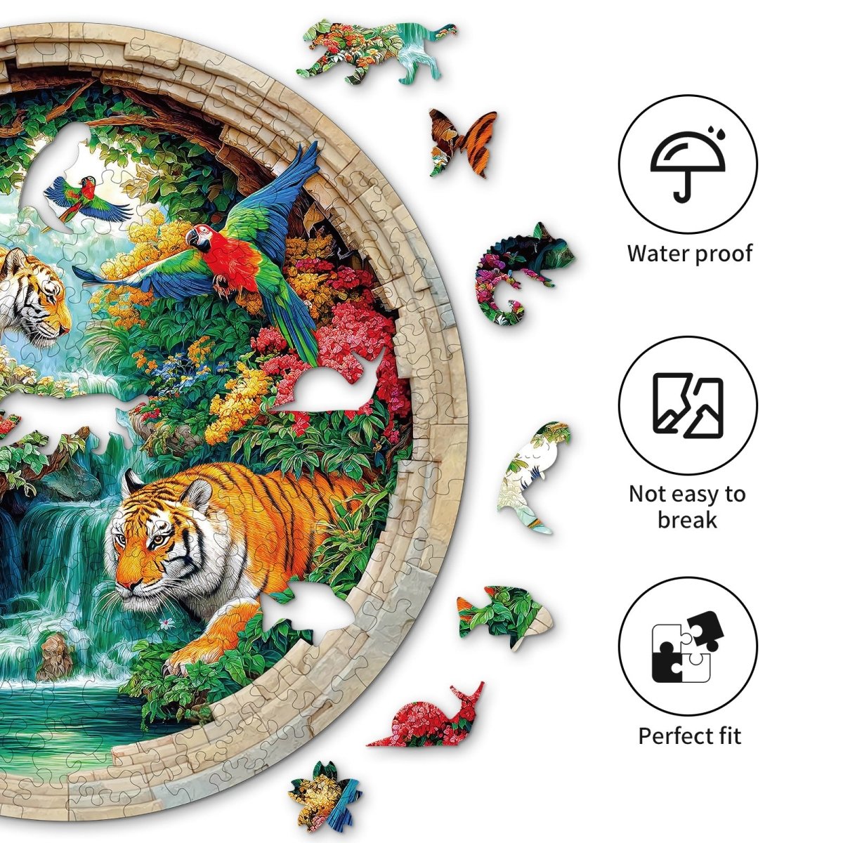 kaayee-wooden-puzzle-the-tiger-family-holzpuzzle-medium-tiger image 2