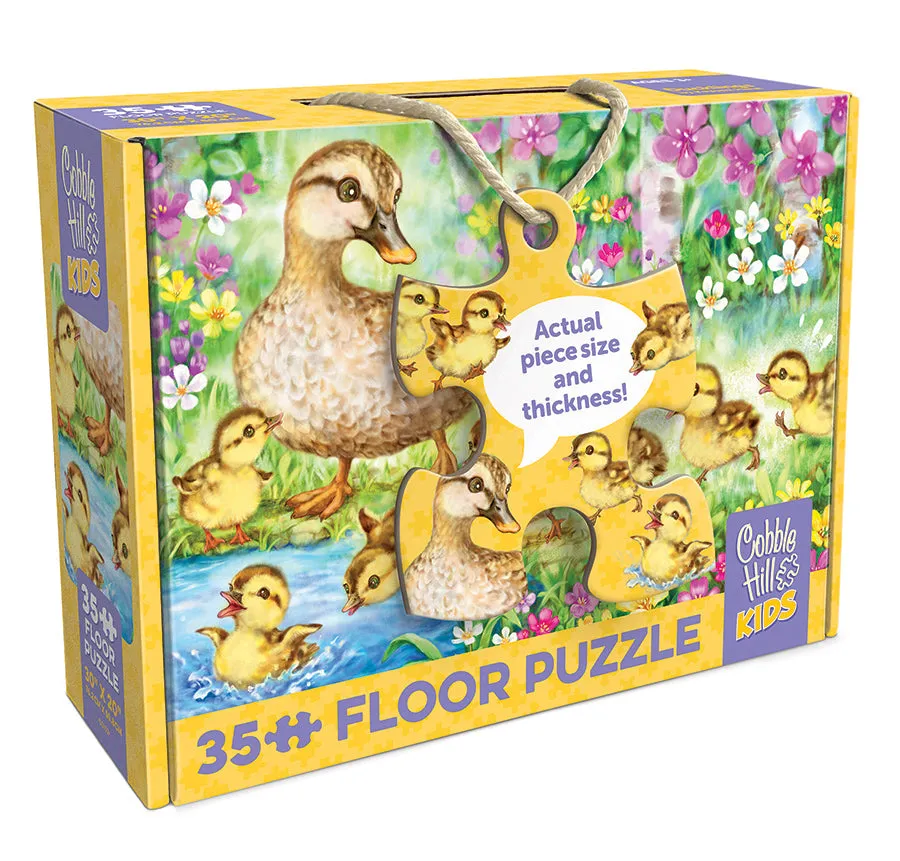 cobble-hill-ducklings-bodenpuzzle-35-teile-entenk-ken image 1