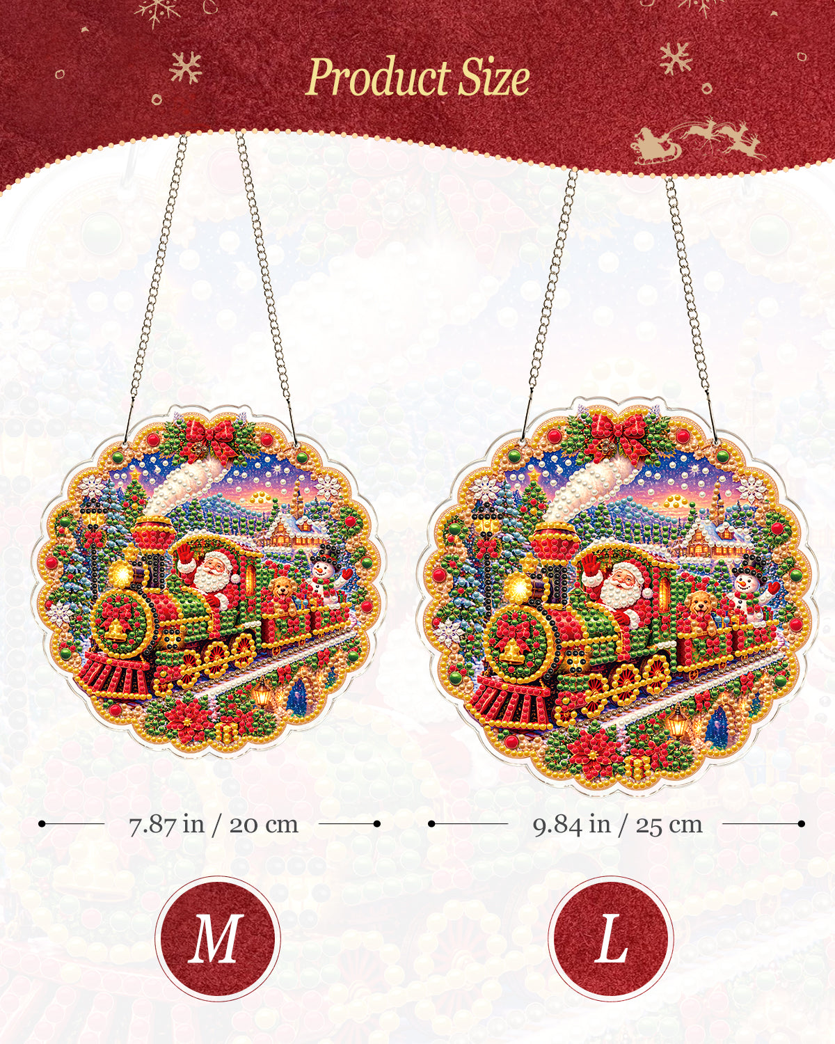 kaayee-suncatcher-puzzle-christmas-train-fensterbild-20-cm image 4