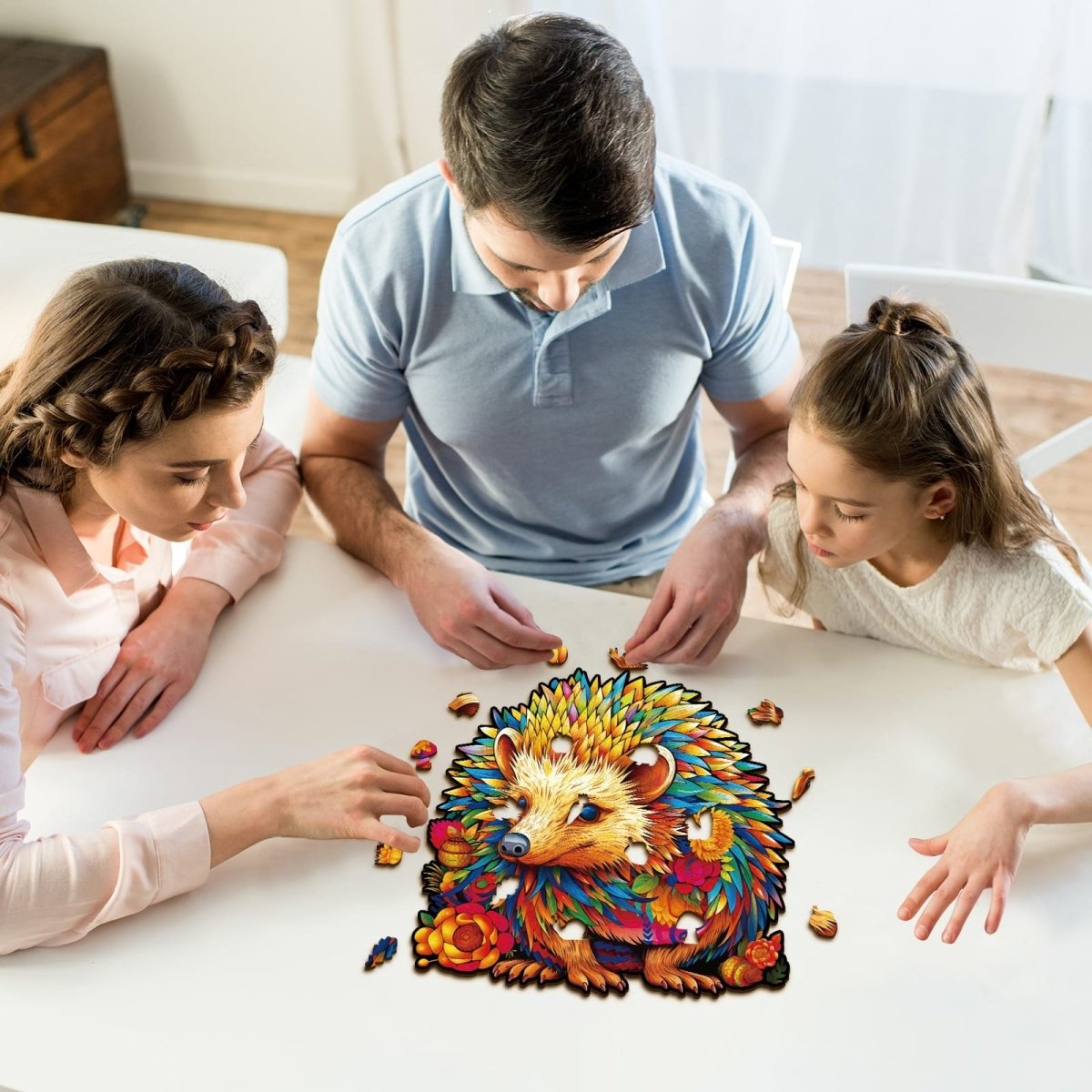 kaayee-smart-hedgehog-holzpuzzle-medium-tiermotiv image 6