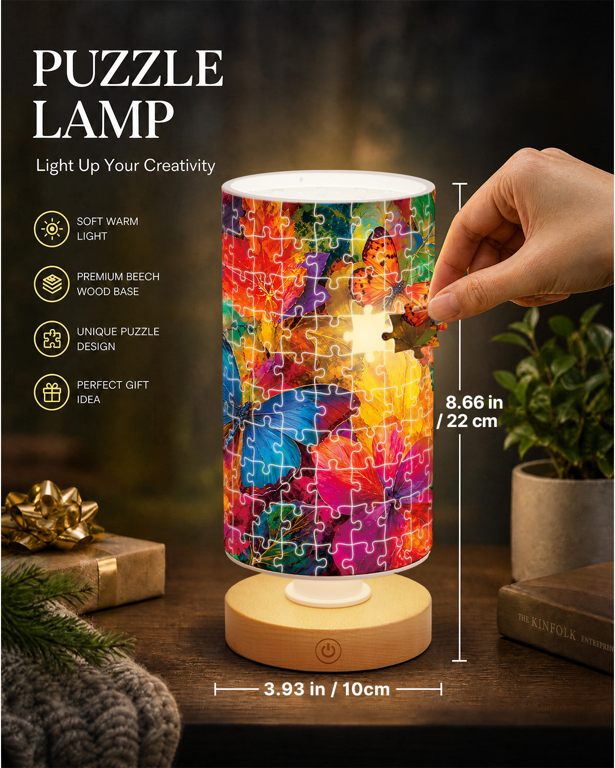 kaayee-night-light-kaleidoscope-butterflies-nachtlampe-acryl-warm image 4