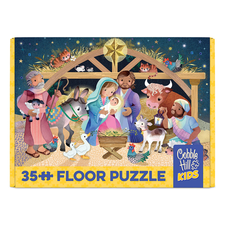 cobble-hill-floor-puzzles-unto-us-bodenpuzzle-35-teile-weihnachten image 3