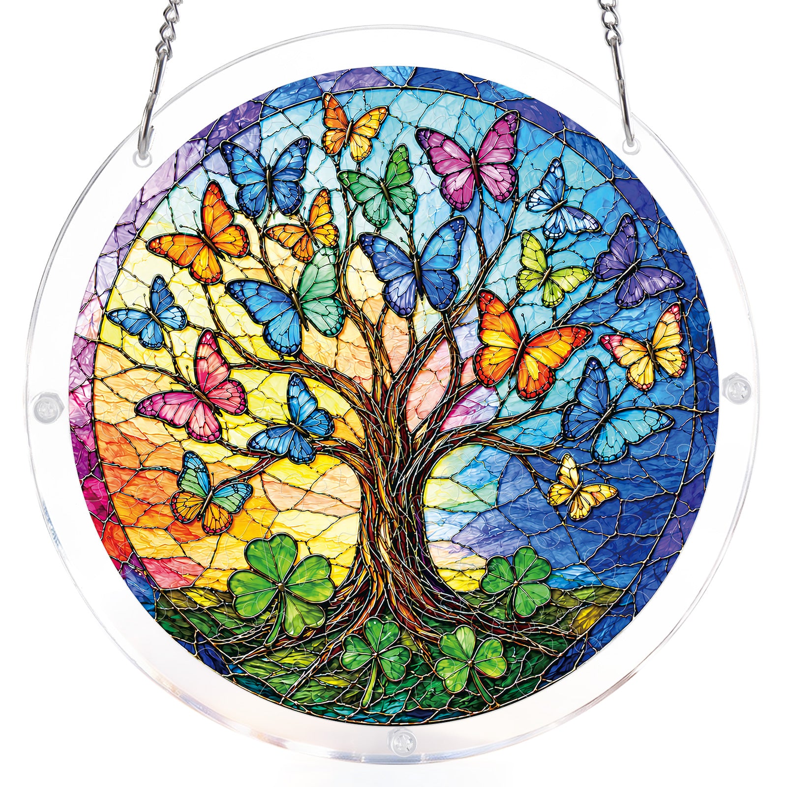 kaayee-suncatcher-puzzle-butterfly-dream-tree-acrylbild-m-20-8-cm image 3