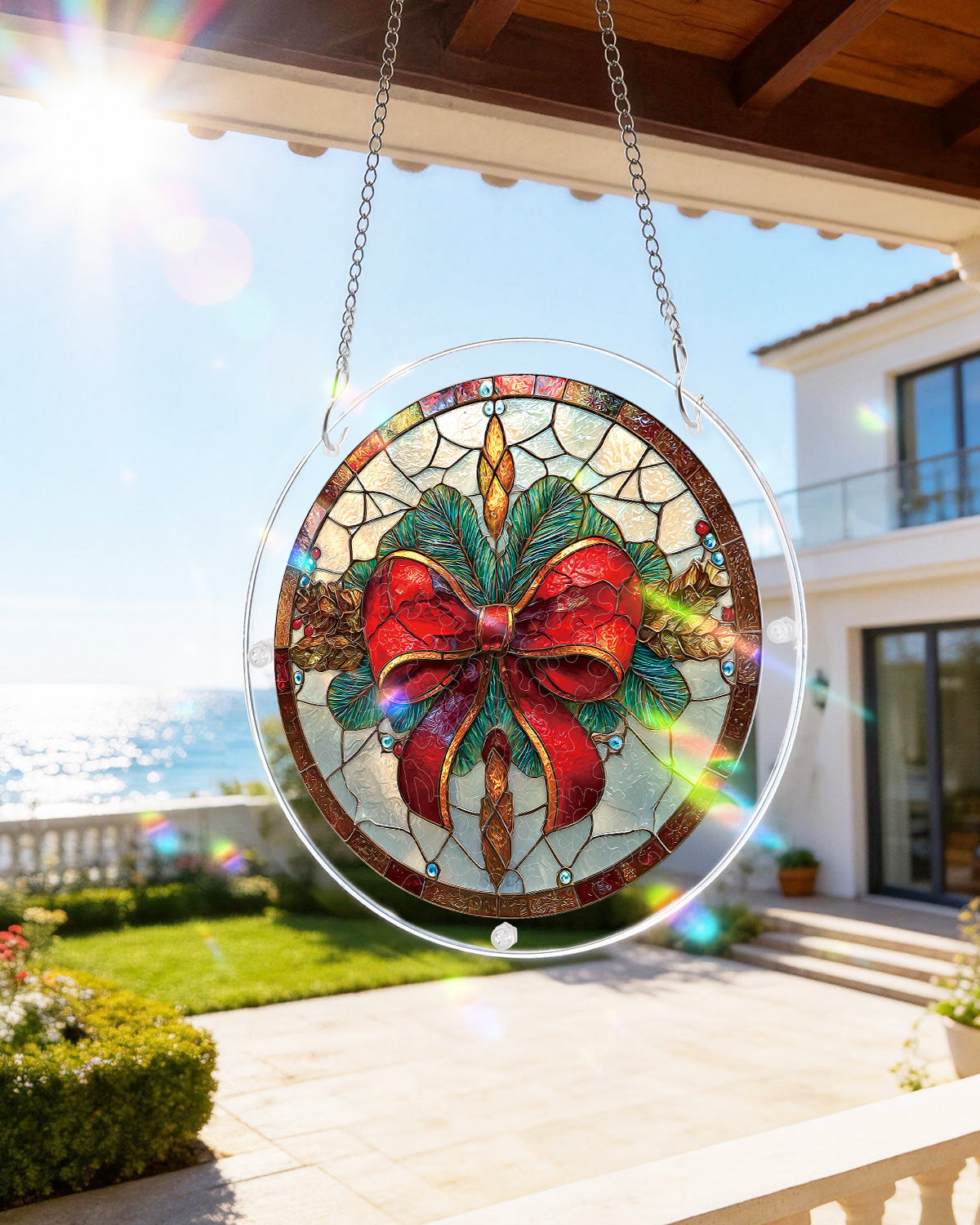 kaayee-suncatcher-puzzle-christmas-bow-fensterbild-small-18-8-cm image 8