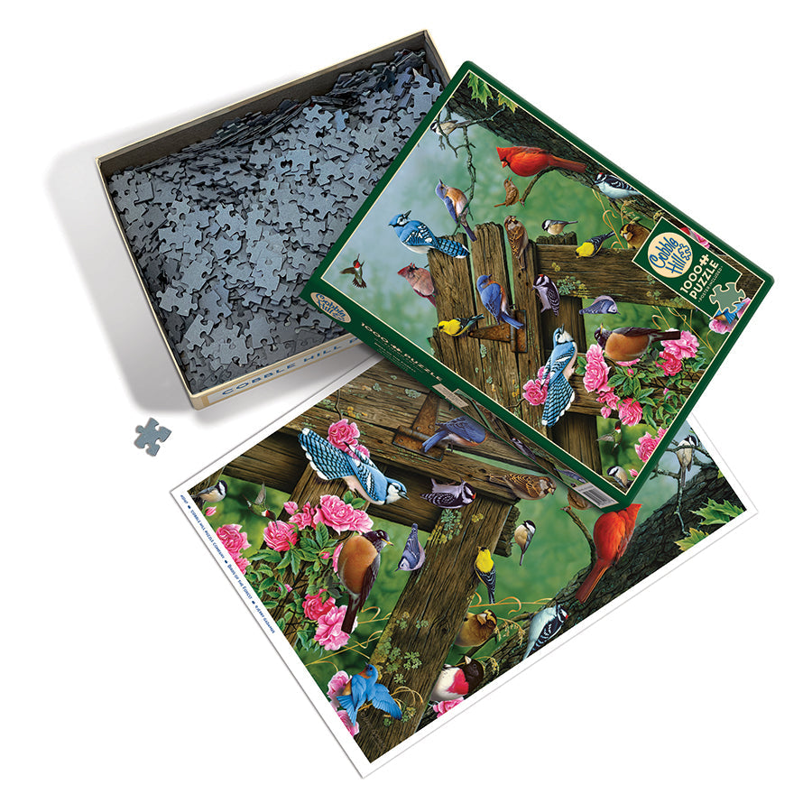 cobble-hill-1000-piece-birds-of-the-forest-puzzle-1000-teile-v-gel image 3