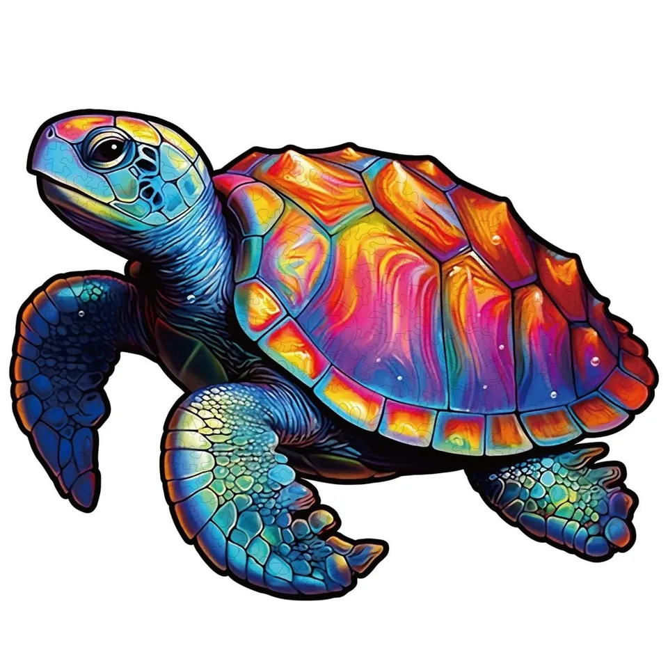 kaayee-leisure-turtle-holzpuzzle-small-pocket-escape image 1
