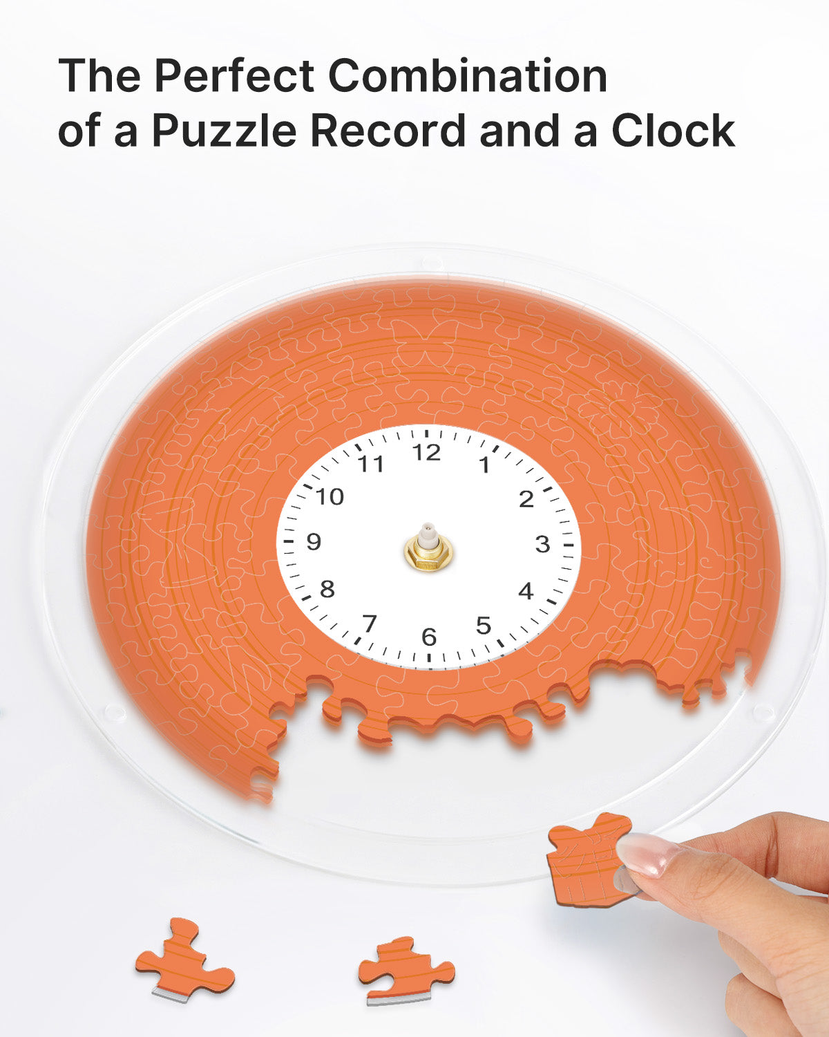 kaayee-clock-kit-vibrant-orange-puzzleuhr-regular-bastelset image 2
