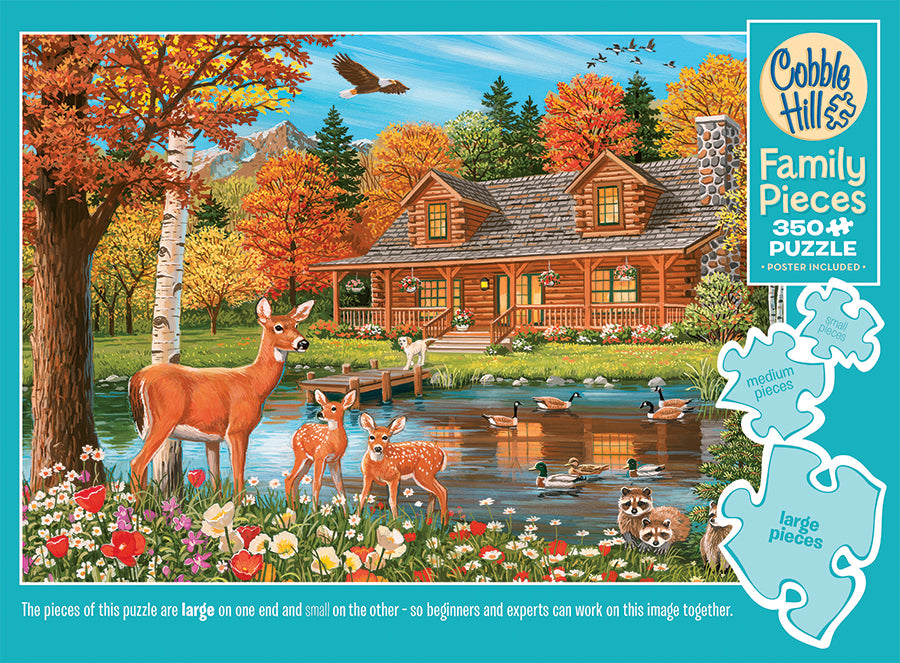 cobble-hill-cottage-pond-family-pieces-350-puzzle-herbst image 5