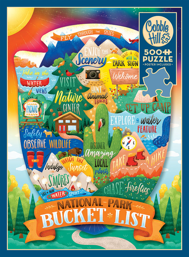 cobble-hill-500-piece-national-park-bucket-list-puzzle-500-teile-natur image 3