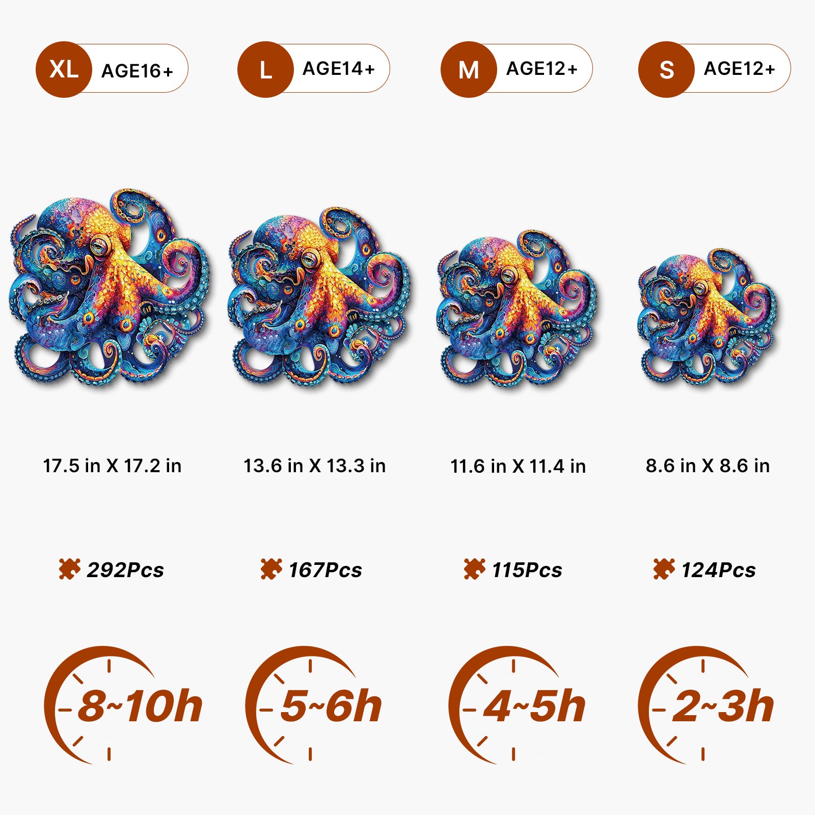 kaayee-wooden-puzzle-octopus-holzpuzzle-medium-oktopus image 5