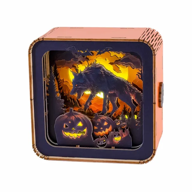kaayee-night-light-halloween-wolf-holzpuzzle-nachtlicht-solo image 1