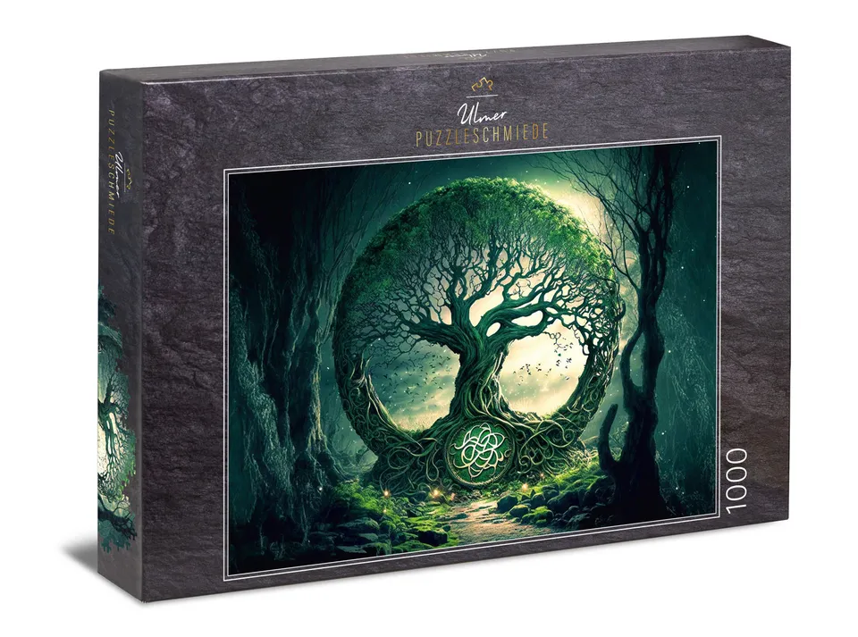ulmer-puzzleschmiede-alter-wald-der-druiden-puzzle-1000 image 1