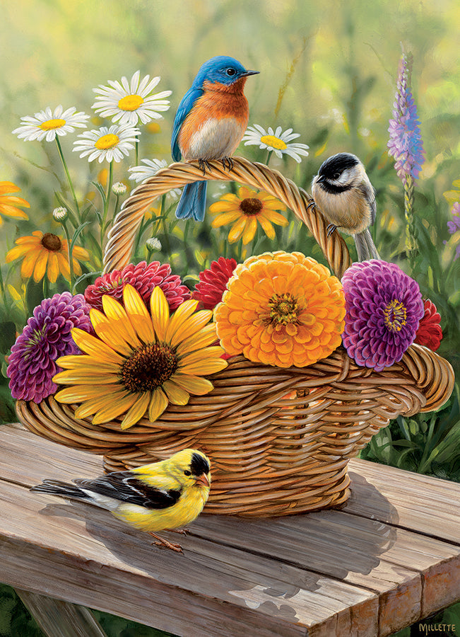 cobble-hill-1000-piece-summer-bouquet-puzzle-blumen-v-gel image 2