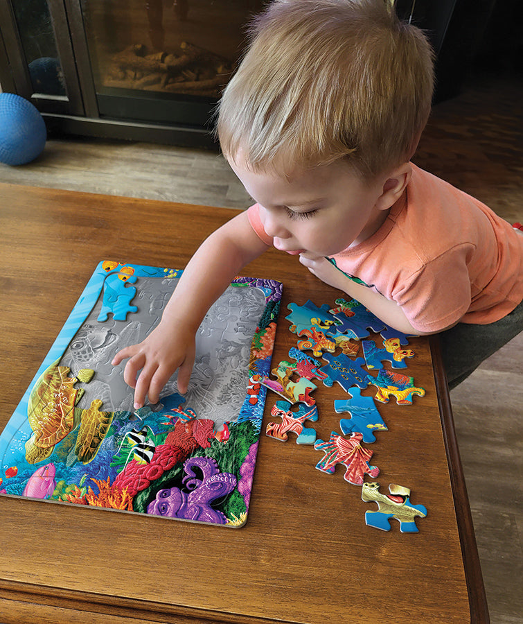 cobble-hill-tray-puzzles-undersea-turtle-puzzle-35-teile-meer image 4