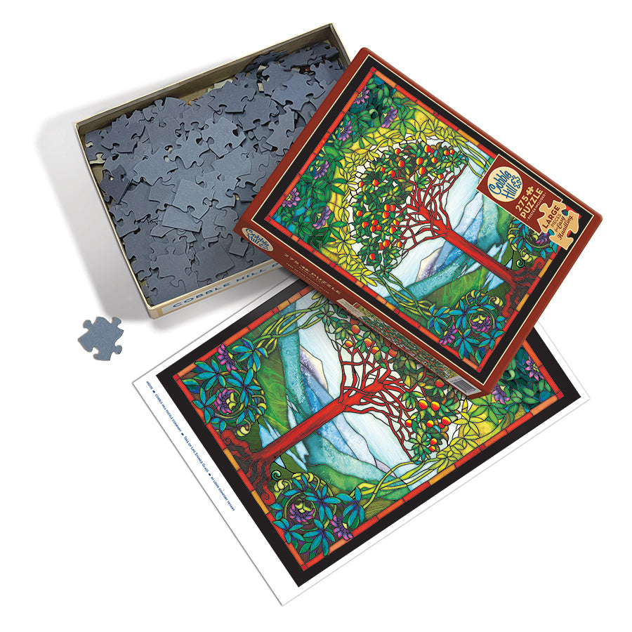 cobble-hill-easy-handling-275-tree-of-life-puzzle-275-teile-kunst image 3
