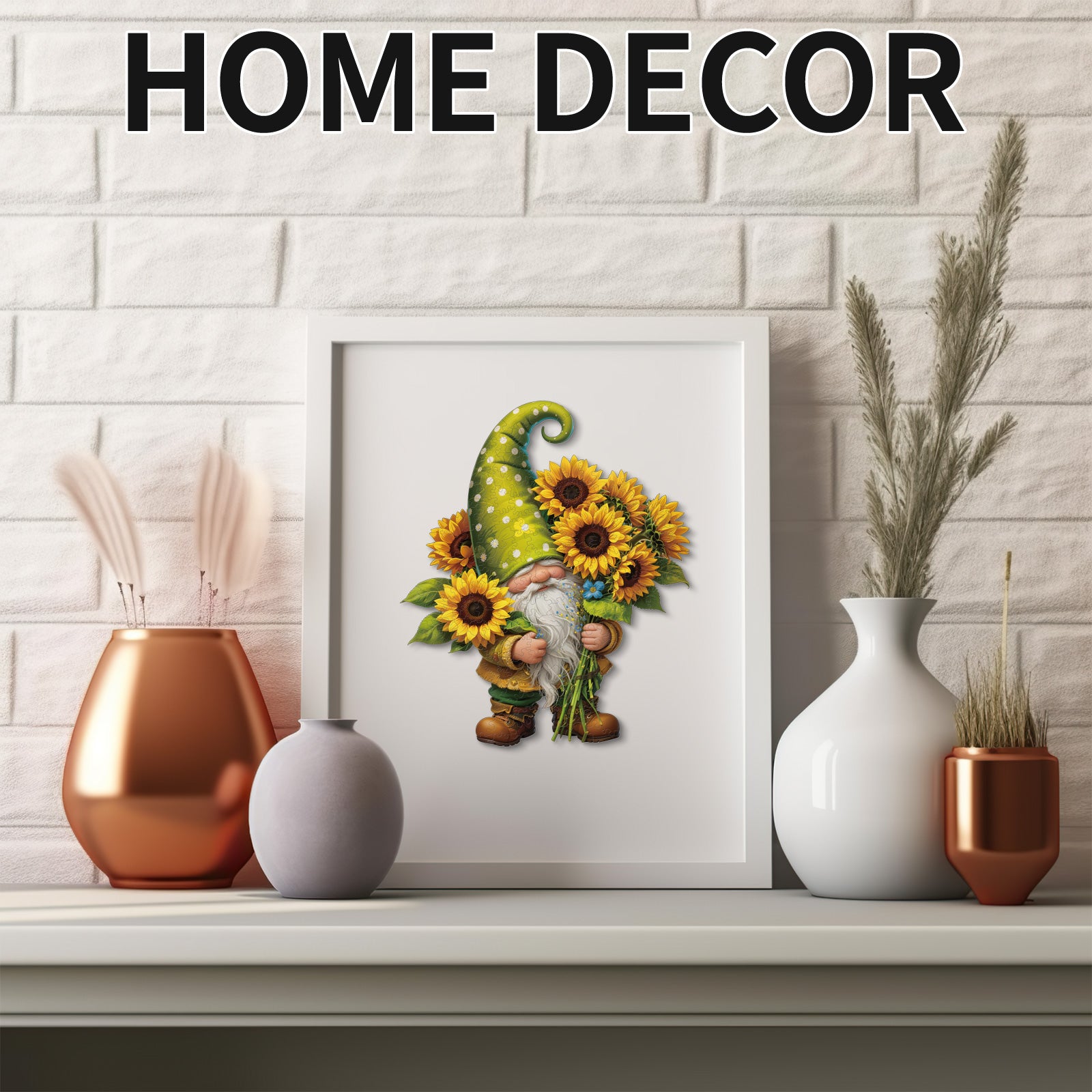 kaayee-sunflower-gnome-holzpuzzle-medium-sonnenblume image 6
