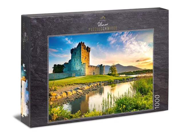 ulmer-puzzleschmiede-ross-castle-1000-teile-puzzle-architektur image 1