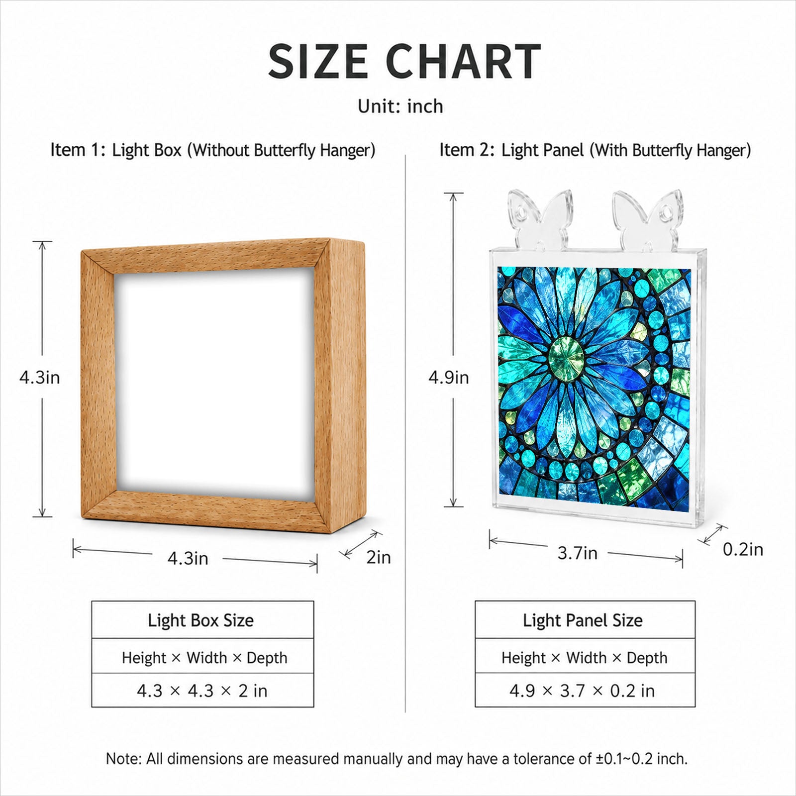 kaayee-night-light-sapphire-bloom-acryl-puzzle-nachtlicht-holzrahmen image 4