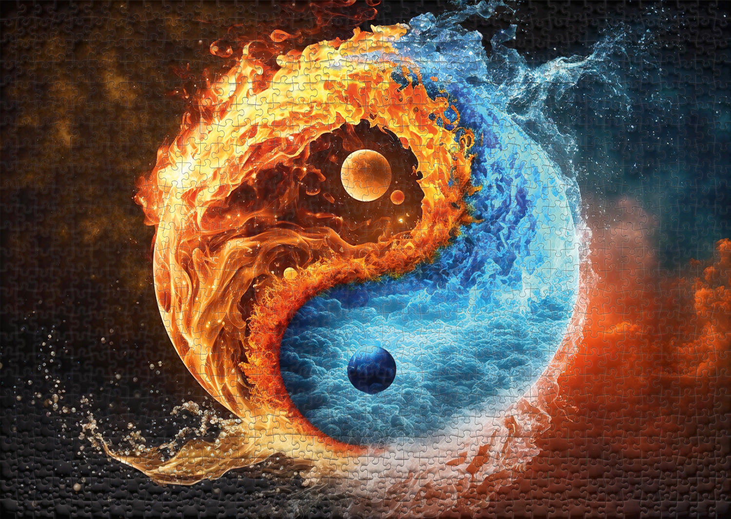 ulmer-puzzleschmiede-harmonie-von-feuer-und-eis-puzzle-1000-yin-yang image 2
