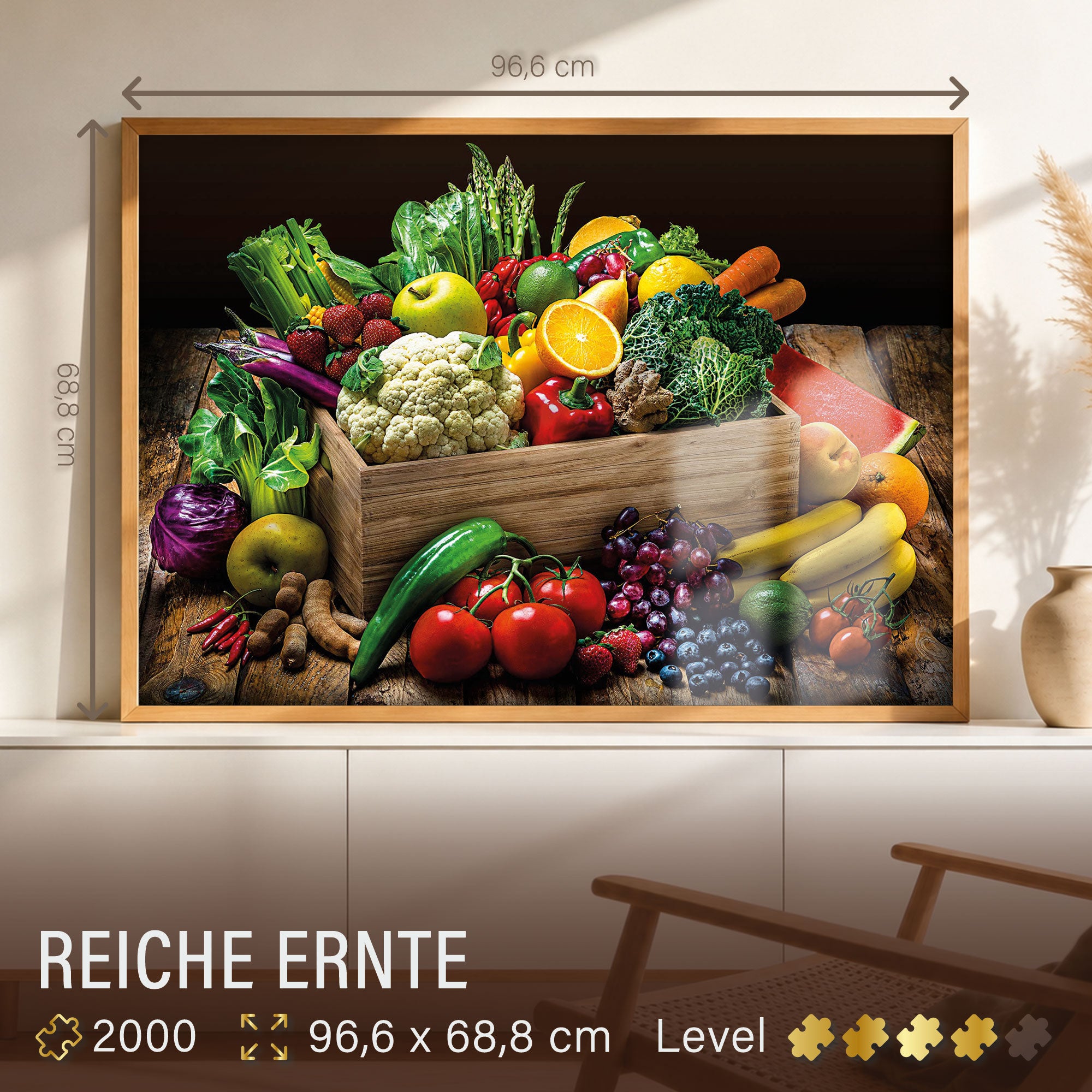 ulmer-puzzleschmiede-reiche-ernte-puzzle-2000-teile-obstkiste image 3