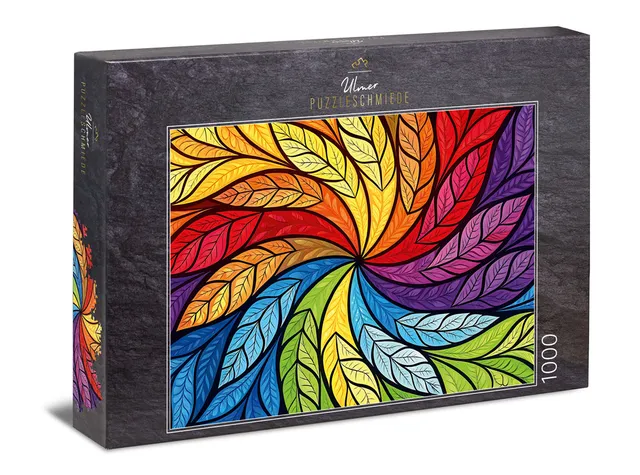 ulmer-puzzleschmiede-autumn-mandala-puzzle-1000-teile-herbst image 1