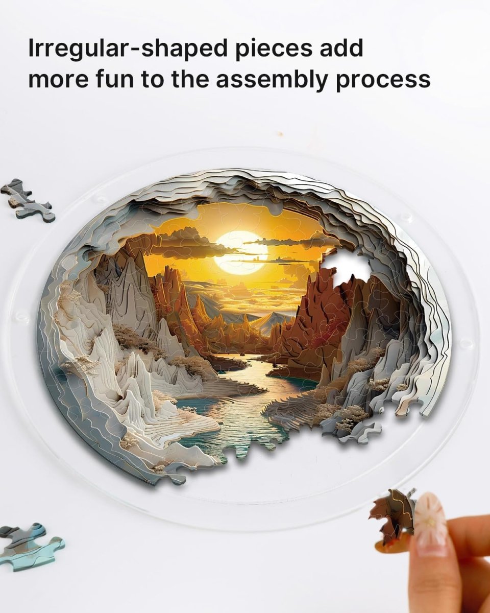 kaayee-suncatcher-sunset-canyon-fensterbild-acryl-medium image 2