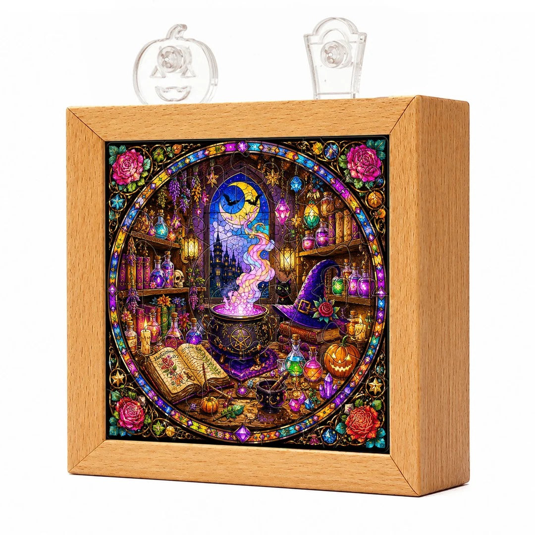 kaayee-night-light-witch-s-alchemy-lab-nachtlicht-fantasy image 1