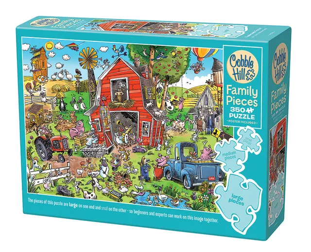 cobble-hill-family-pieces-350-farmyard-folly-puzzle-350-teile image 1