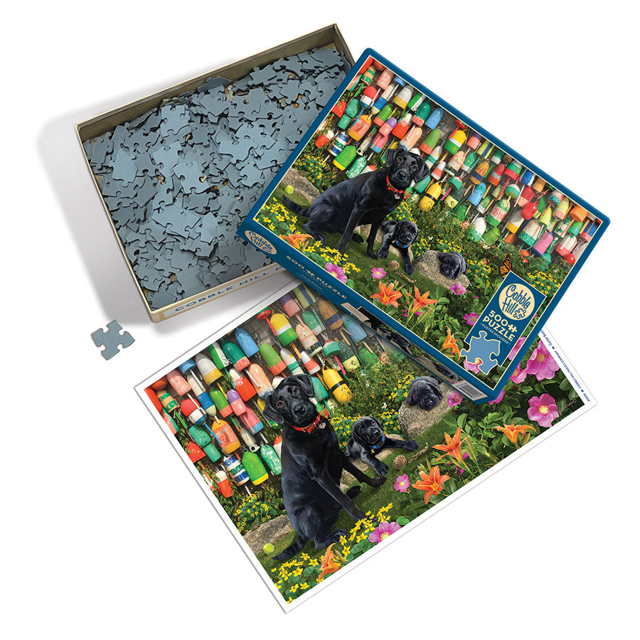 cobble-hill-500-piece-good-buoys-puzzle-500-teile-hunde image 2