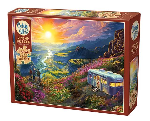 cobble-hill-easy-handling-275-more-to-explore-puzzle-275-teile-camping image 1