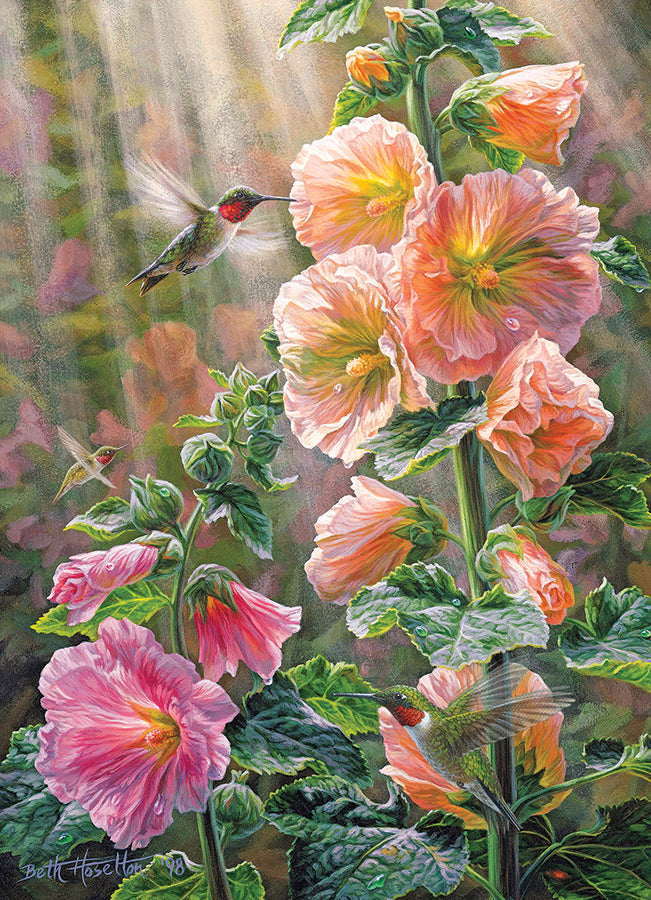 cobble-hill-1000-piece-after-the-rain-puzzle-1000-teile-kolibris image 2