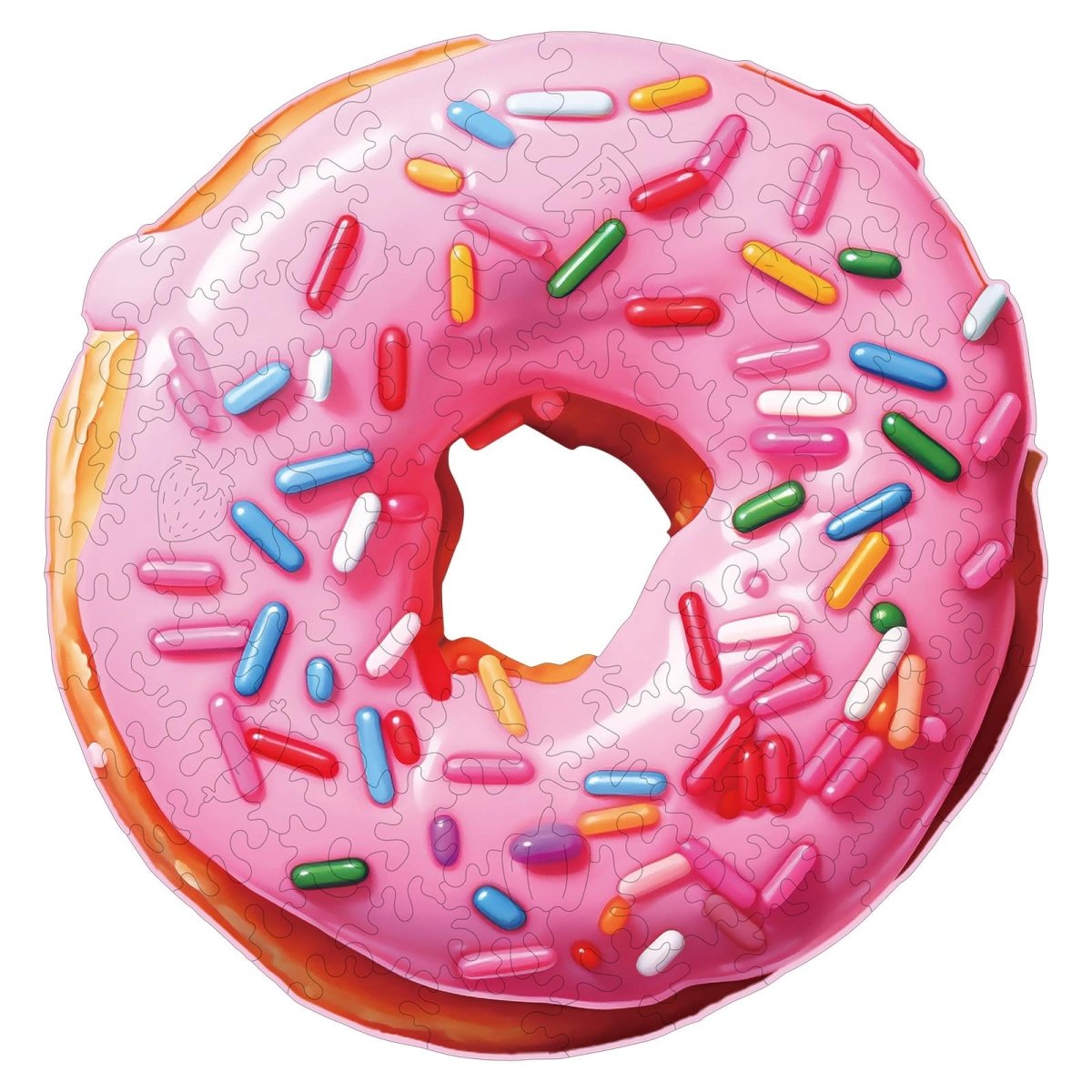 kaayee-wooden-puzzle-doughnut-holzpuzzle-small-110-teile image 1