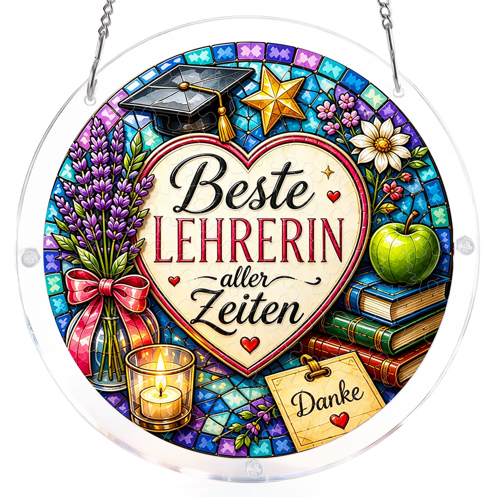 kaayee-suncatcher-puzzle-female-teacher-fensterbild-small image 2