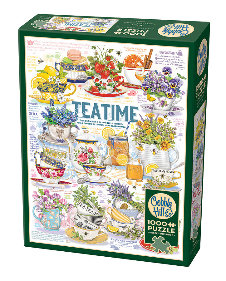 cobble-hill-tea-time-1000-teile-puzzle-teetassen image 1