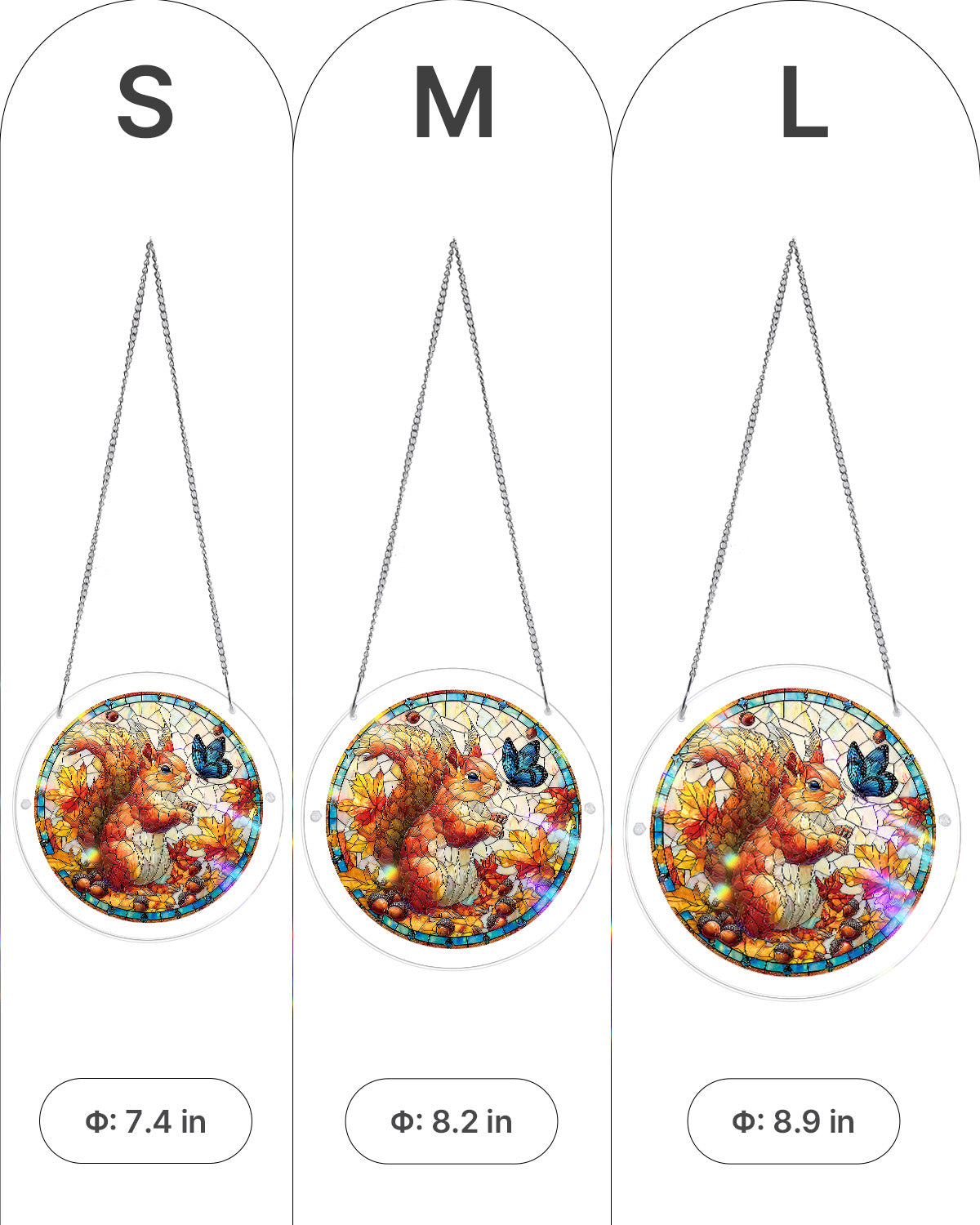 kaayee-acorn-squirrel-suncatcher-fensterbild-small-acryl image 5