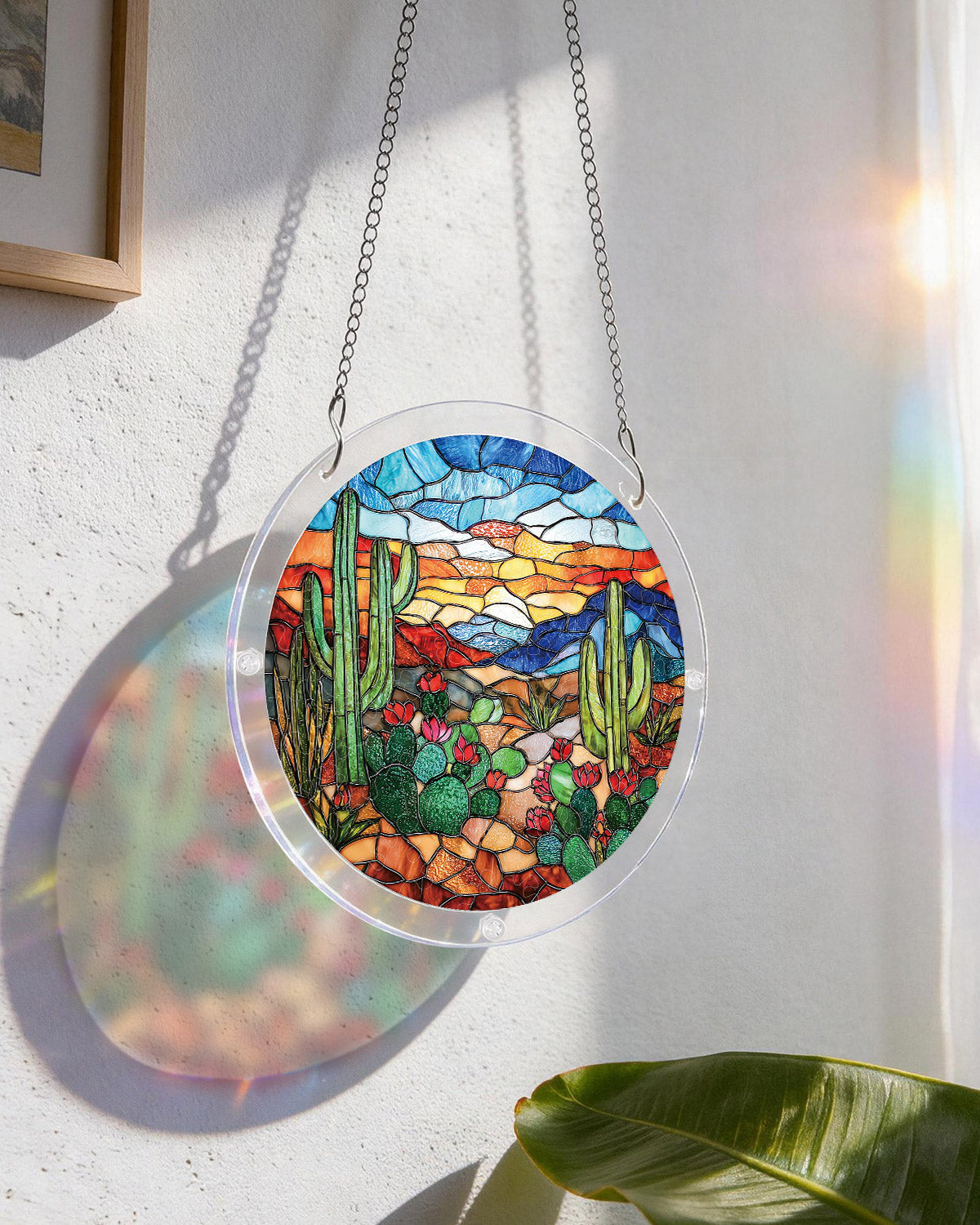 kaayee-suncatcher-puzzle-desert-cactus-suncatcher-small-18-8-cm image 8
